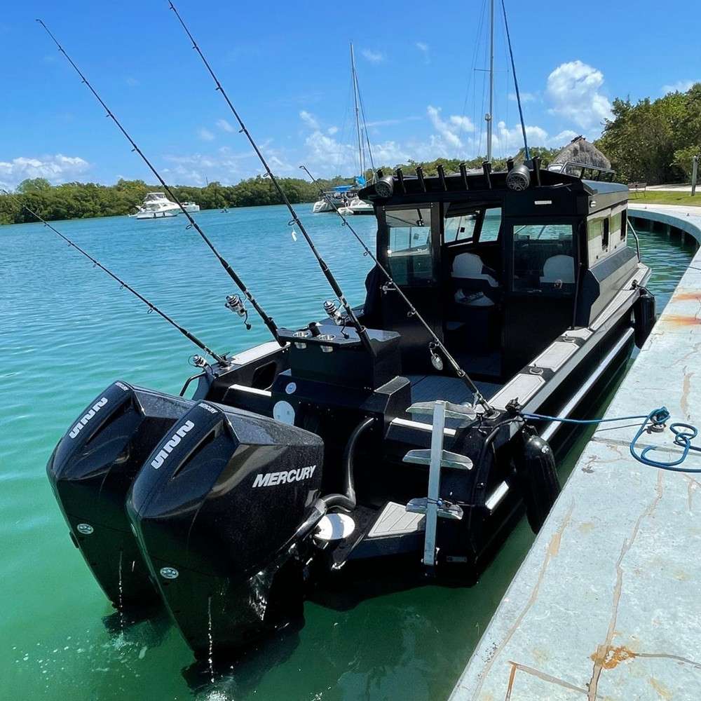 Fishing Boat Trailer - Łódź rybacka 18 stóp, aluminiowa, z